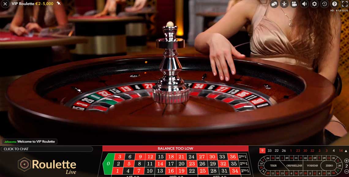 Live casino games roulette