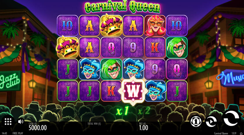 carnival queen slot free play